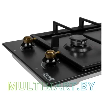 Газовая варочная панель ZorG Technology BL Domino rustical + black (EMY) картинка 2
